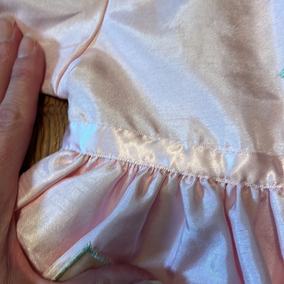 Worn once George pink embroidered flower dress - Picture 6 of 16